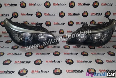 Фары рестайлинг bmw e60 адаптивный би ксенон