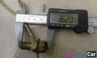 Болт крепления суппорта заднего от Mitsubishi Mirage 5 1995-2003 - купить Ростове-на-Дону