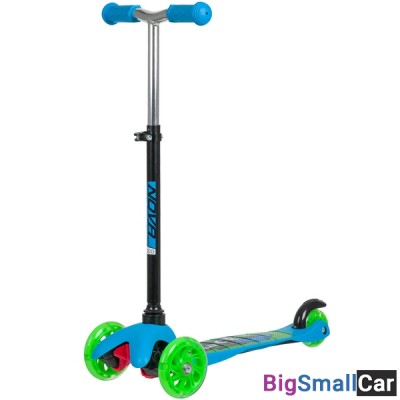 Детский самокат-кикборд 120H.DISCOKIDS.SGBL20 NOVATRACK