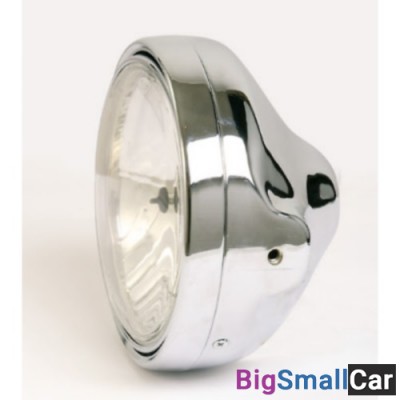 Фара LTD chrome headlamp H4, clear lens 223-127