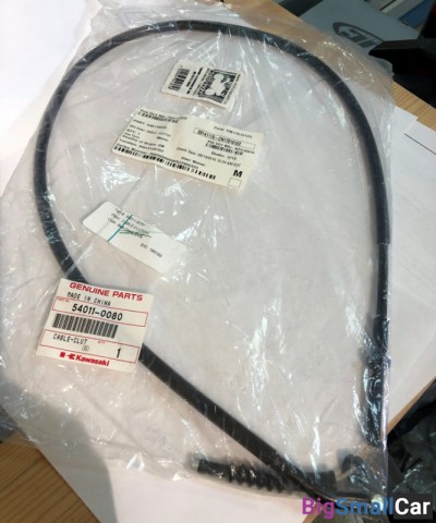 Тросик cцепления Kawasaki ZX-10R 08-10 54011-0080 - купить Ростове-на-Дону
