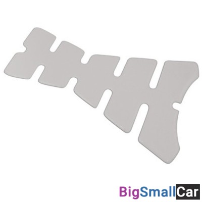 Наклейка на бак SCULL прозрачная 319-642