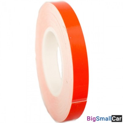 Наклейка на диск WHEEL STRIPE orange M302