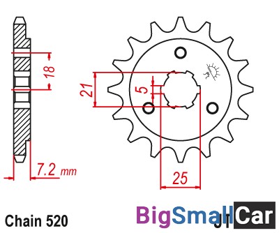 Звезда ведущая JT JTF437.14 - купить Ростове-на-Дону