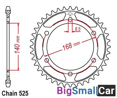 Звезда ведомая JT JTR6.41 - купить Ростове-на-Дону