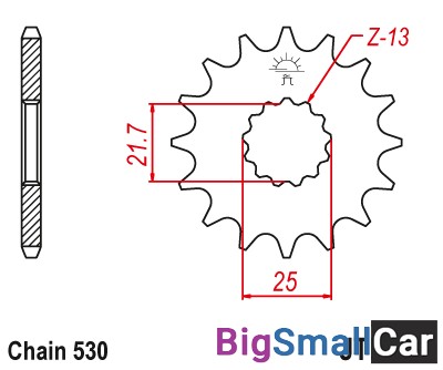 Звезда ведущая JT JTF566.14 - купить Ростове-на-Дону