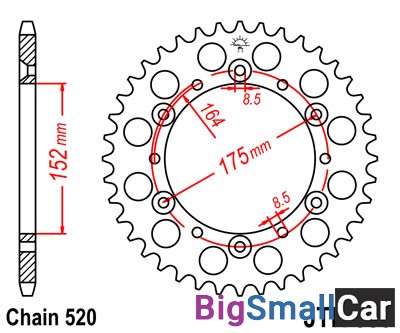 Звезда ведомая JT JTR853.43 - купить Ростове-на-Дону