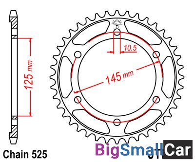 Звезда ведомая JT JTR867.42 - купить Ростове-на-Дону