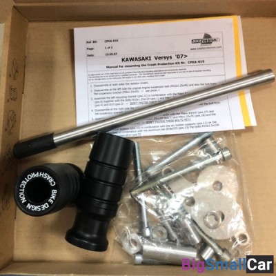 Слайдеры CRASH-PROTECTION Kawasaki KLE 650 Versus 07-15 CPKA-019-B