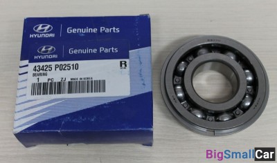 Подшипник пром. вала кпп D4AL 43425P02510 - купить Ростове-на-Дону