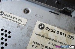 Монитор (65 Аудио, навигация, информ. системы) 65506911006