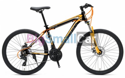 Горные велосипеды PIONEER FORESTER 26/19 black-orange-white