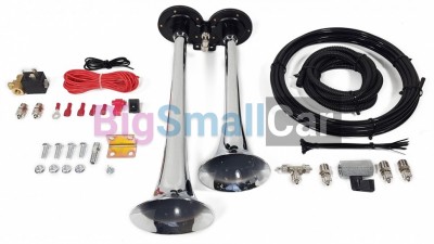 Система подкачки колес с ресивером и пневматическим сигналом на Nissan PickUp - купить Ростове-на-Дону