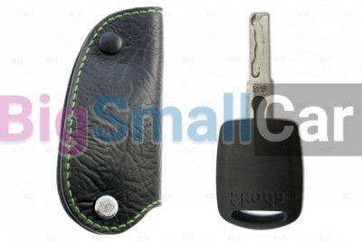 Чехол Для Ключа Skoda (Брелок), Кожаный bgt530 - купить Ростове-на-Дону