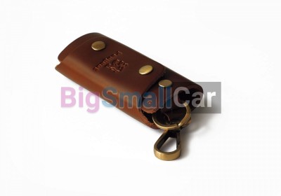 Чехол Для Ключей Peugeot Универсальный, Кожаный, Темно-Коричневый bgt980 - купить Ростове-на-Дону