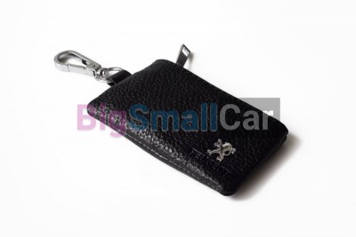 Чехол Для Ключей Peugeot Универсальный, Кожаный С Металическим Значком, Черный bgt982 - купить Ростове-на-Дону