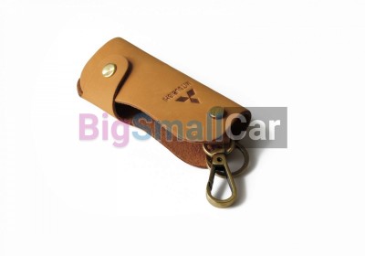 Чехол Для Ключей Mitsubishi Универсальный, Кожаный, Бежевый bgt989 - купить Ростове-на-Дону