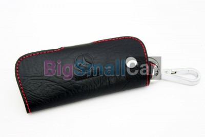 Чехол Для Ключей Mercedes Универсальный, Кожаный, Цвет Нити Красный bgt1016 - купить Ростове-на-Дону