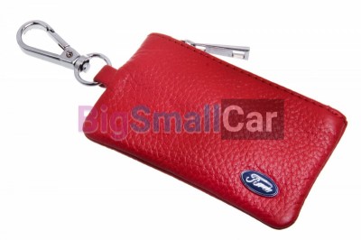 Чехол Для Ключей Ford Универсальный, Кожаный С Металическим Значком, Красный bgt1028 - купить Ростове-на-Дону