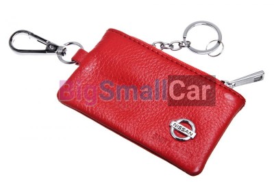 Чехол Для Ключей Nissan Универсальный, Кожаный. С Металическим Значком, Красный bgt1040 - купить Ростове-на-Дону