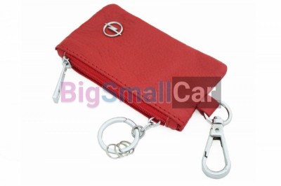 Чехол Для Ключей Opel Универсальный, Кожаный С Металическим Значком, Красный bgt1092 - купить Ростове-на-Дону