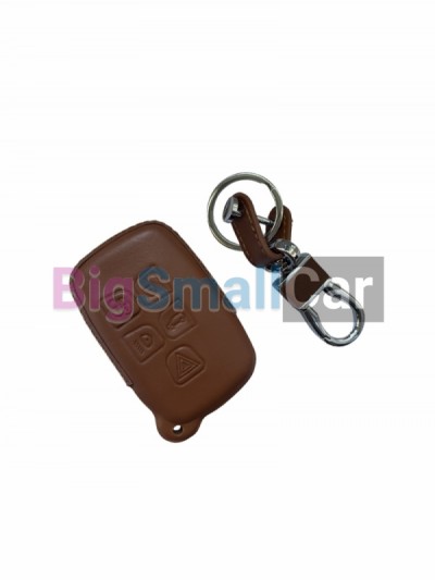 КОЖАНЫЙ ЧЕХОЛ ДЛЯ КЛЮЧА LAND ROVER RANGE ROVER EVOQUE, VOQUE, DISCOVERY, FREELANDER bgt 241 - купить Ростове-на-Дону